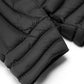 Asymmetrical Curved Quilted Down Jacket