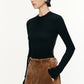 Color-block Slim-Fit Knit Pullover