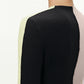 Color-block Slim-Fit Knit Pullover