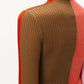 Color-block Slim-Fit Knit Pullover