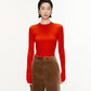 Color-block Slim-Fit Knit Pullover