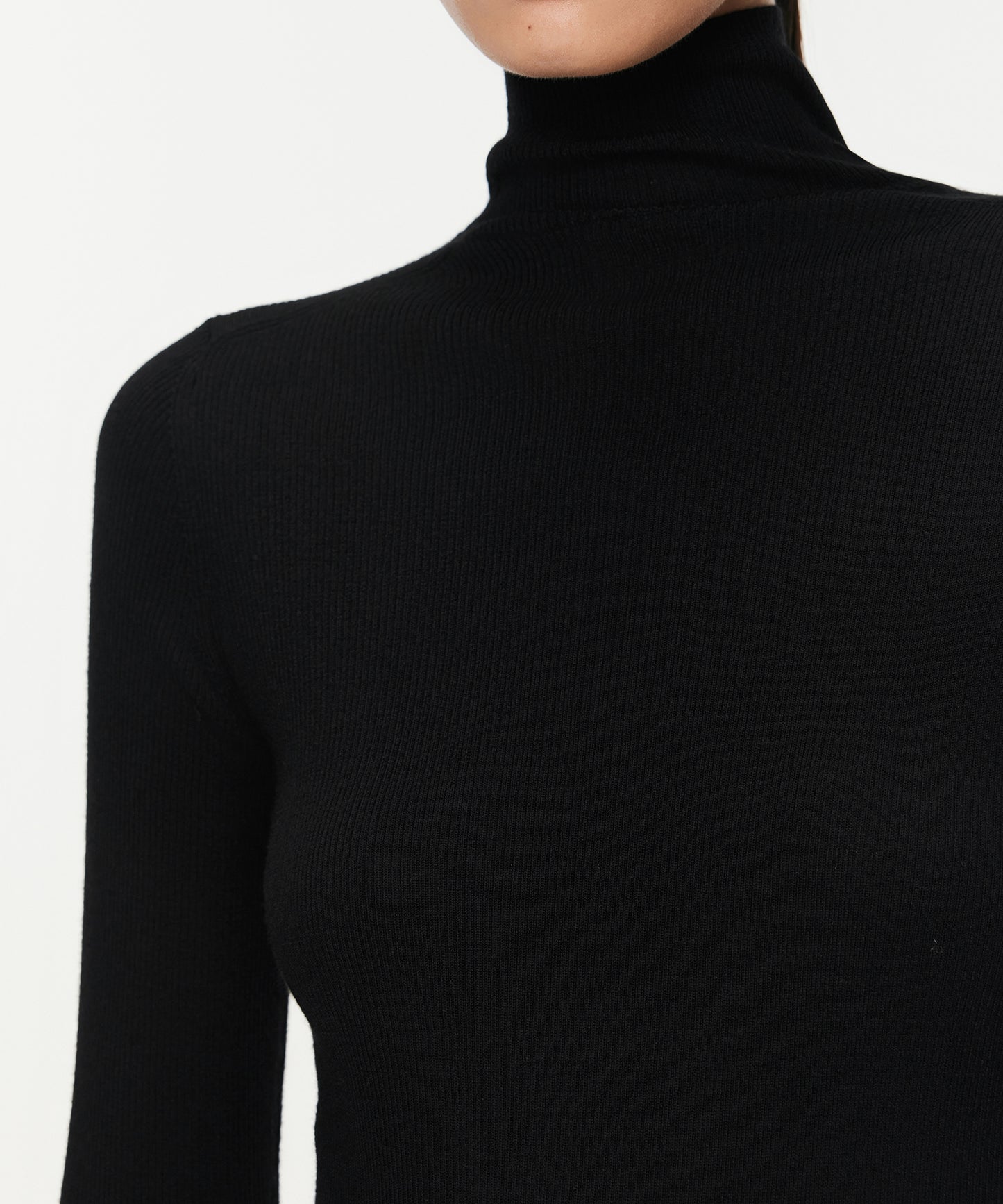 Slim-fit Turtle-neck Sweater