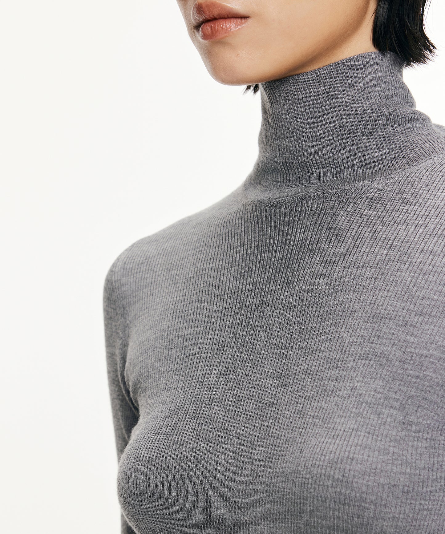 Slim-fit Turtle-neck Sweater