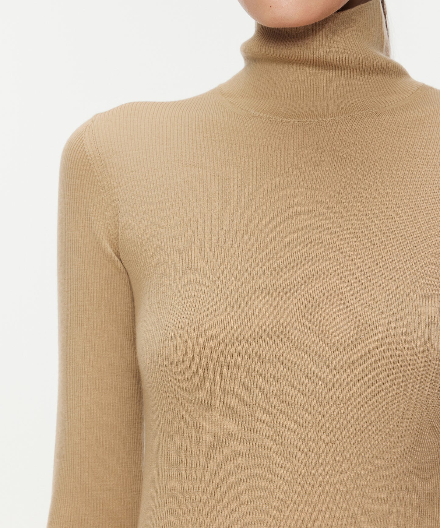 Slim-fit Turtle-neck Sweater