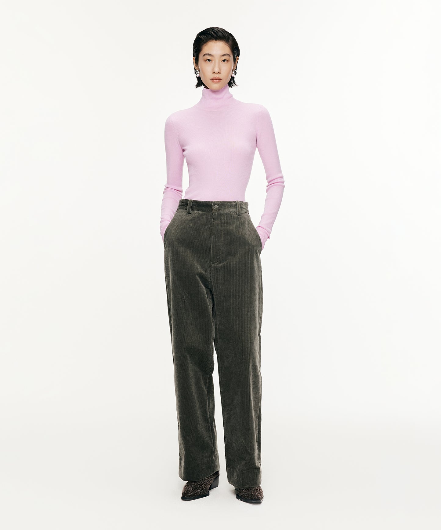 Slim-fit Turtle-neck Sweater