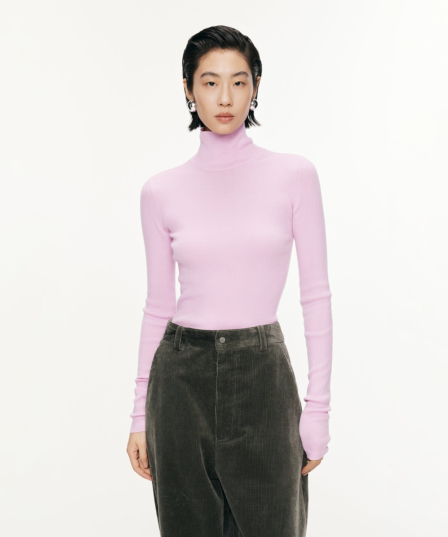 Slim-fit Turtle-neck Sweater