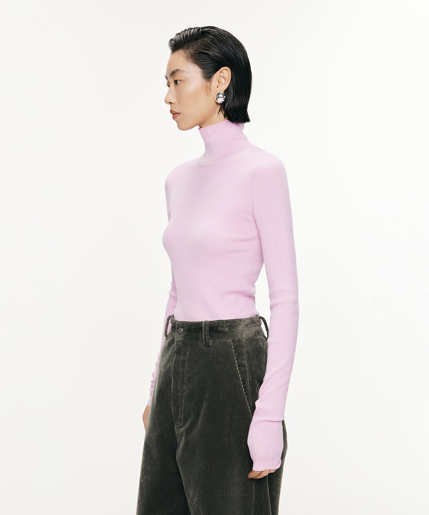 Slim-fit Turtle-neck Sweater