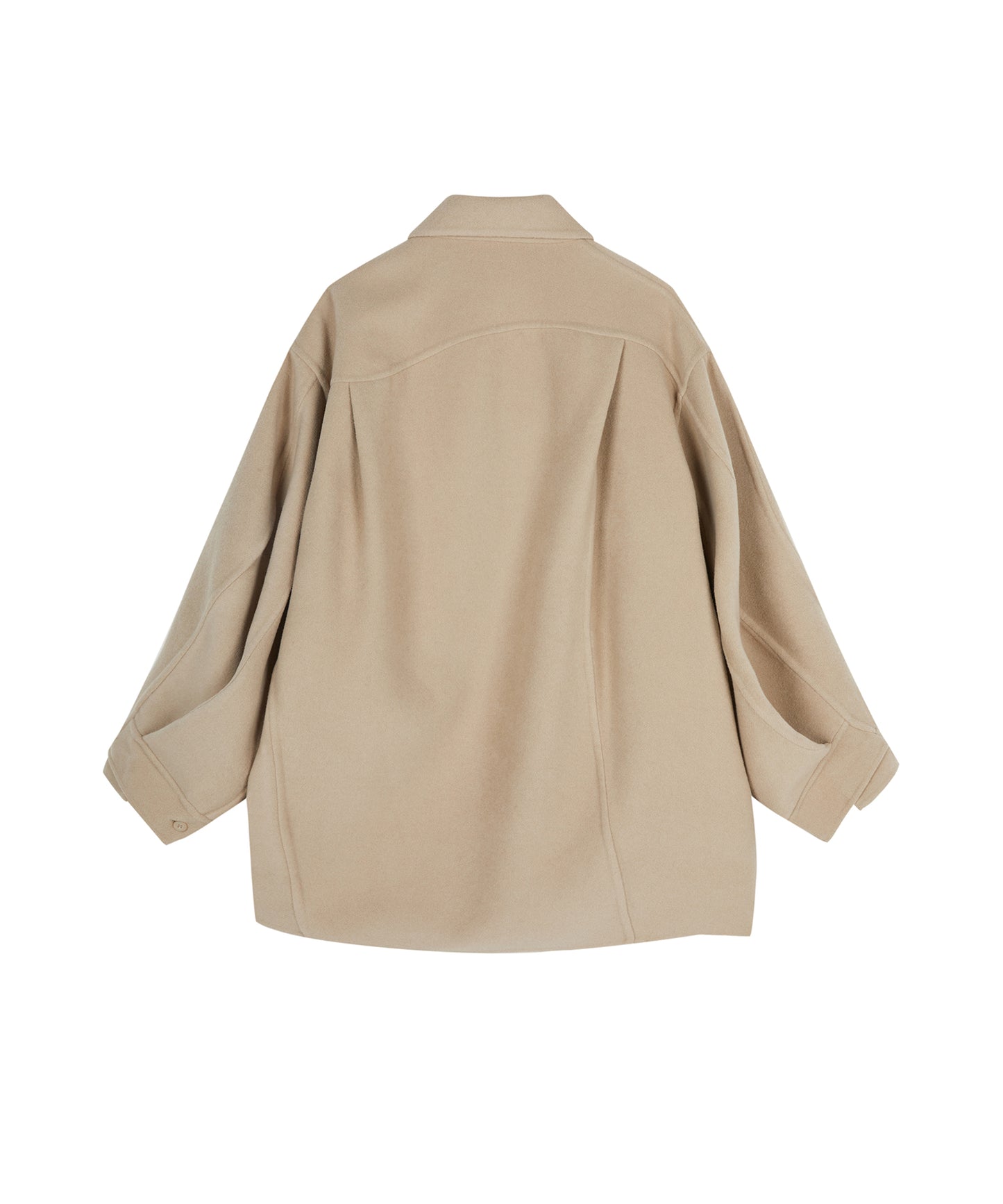 Asymmetrical Flow Shirt Jacket