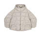 Removeble Hooded Short Down Jacket