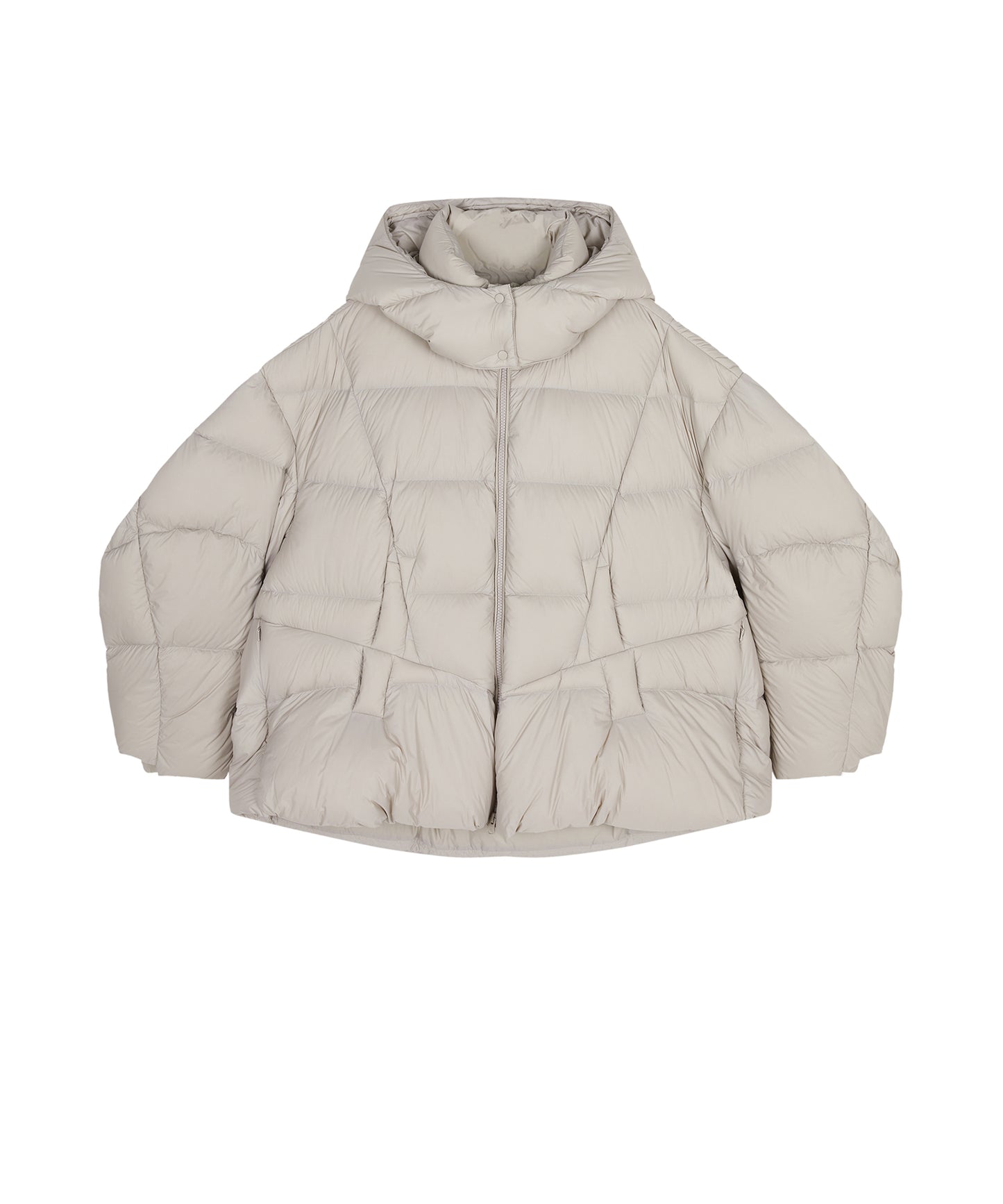 Removeble Hooded Short Down Jacket