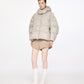 Removeble Hooded Short Down Jacket