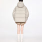 Removeble Hooded Short Down Jacket