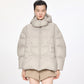 Removeble Hooded Short Down Jacket