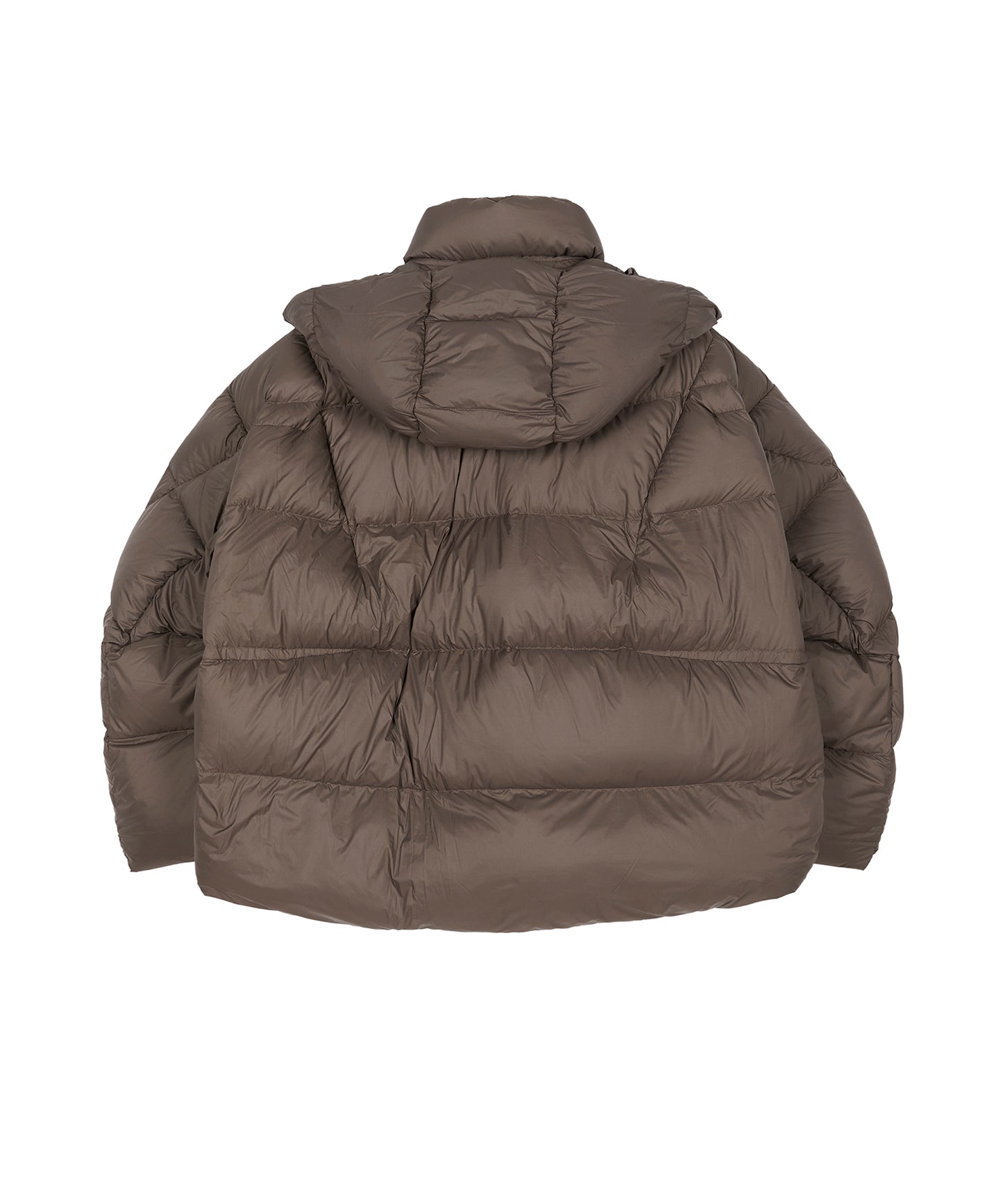 Removeble Hooded Short Down Jacket