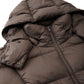 Removeble Hooded Short Down Jacket