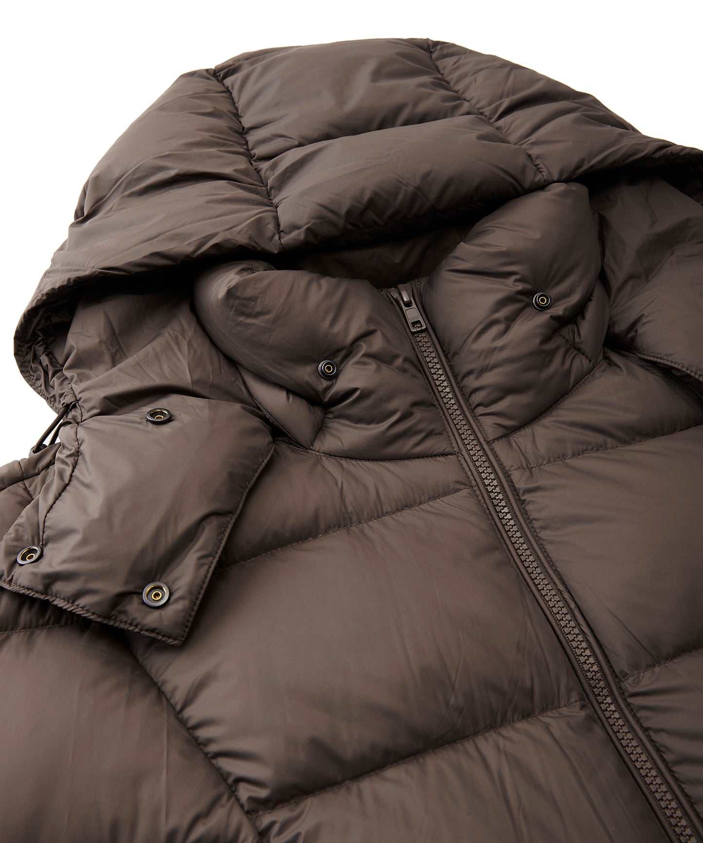 Removeble Hooded Short Down Jacket