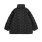 Drawstring-waist Quilted Down Jacket