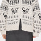 Miao Jacquard Double-Zip Knit Jacket