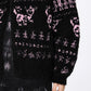 Miao Jacquard Double-Zip Knit Jacket