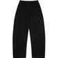 Oversized Wool Banana Trousers