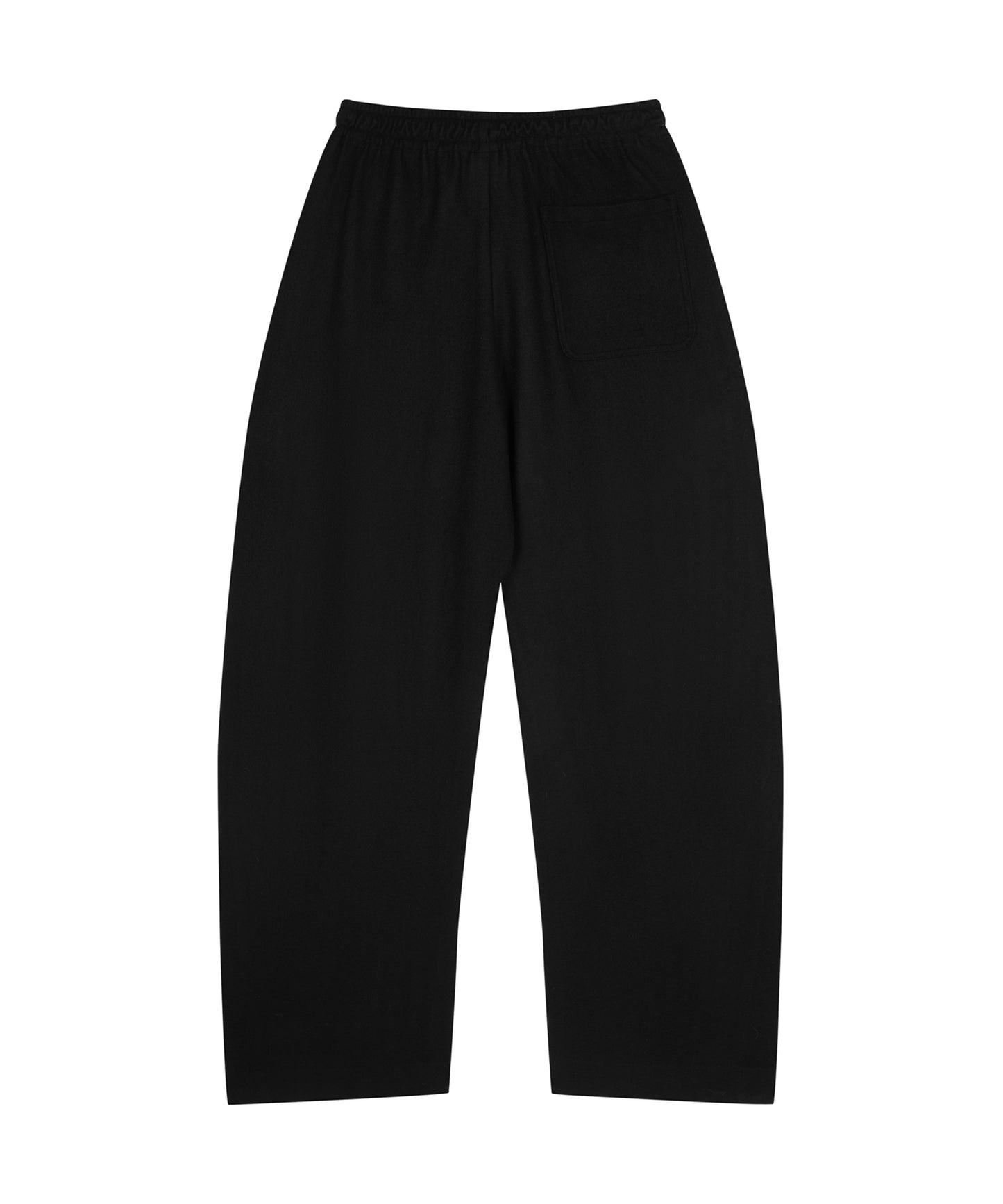 Oversized Wool Banana Trousers