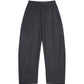 Oversized Wool Banana Trousers