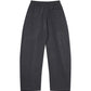 Oversized Wool Banana Trousers