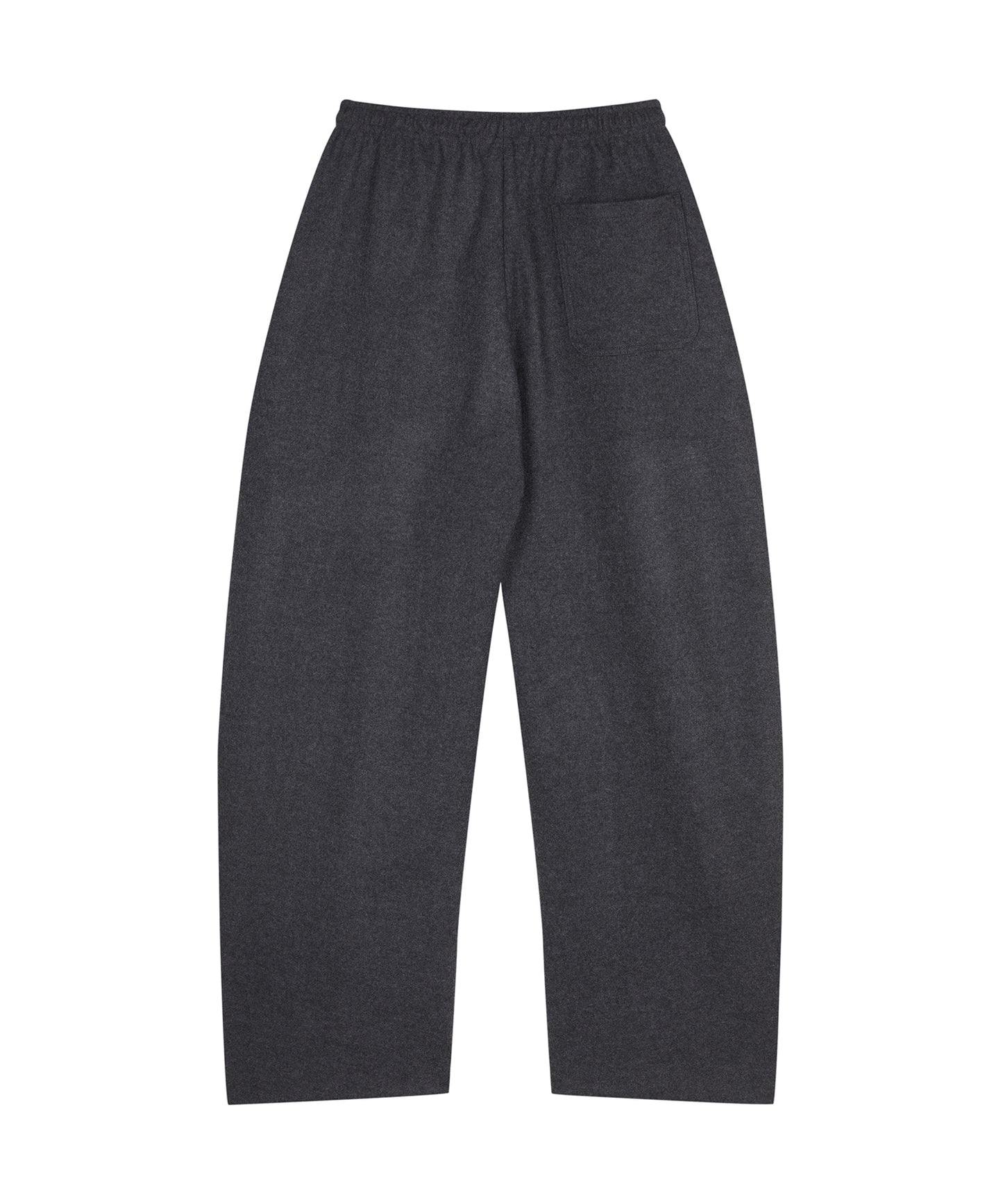 Oversized Wool Banana Trousers