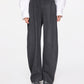 Oversized Wool Banana Trousers