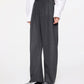 Oversized Wool Banana Trousers