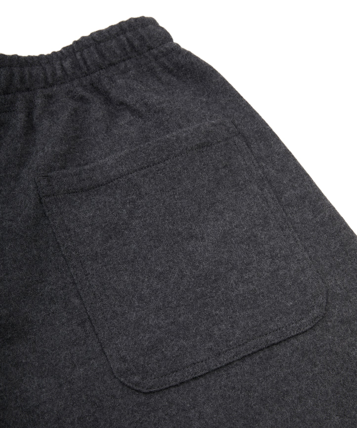 Oversized Wool Banana Trousers