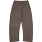 Oversized Wool Banana Trousers