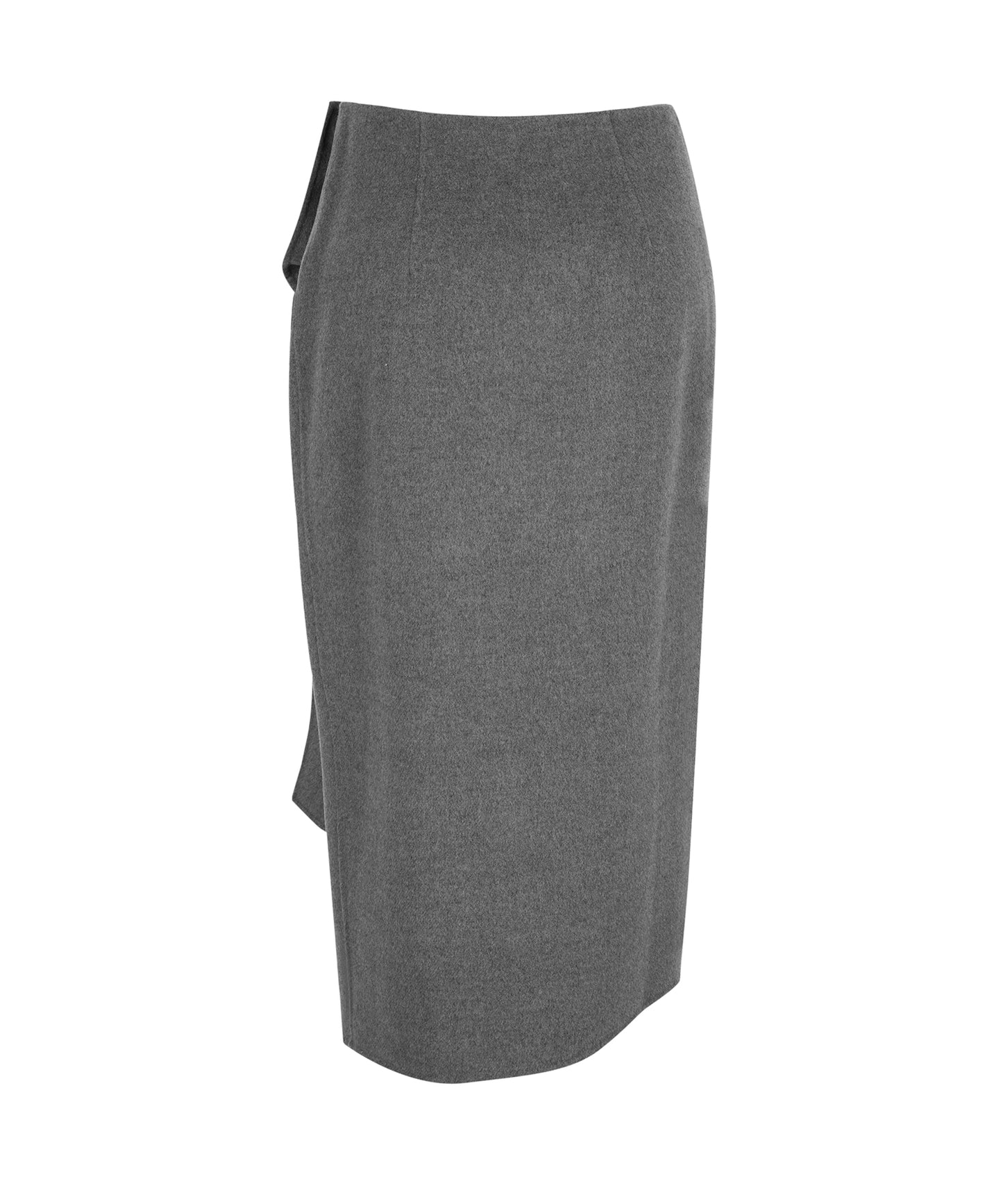 Asymmetrical Tuck Skirt