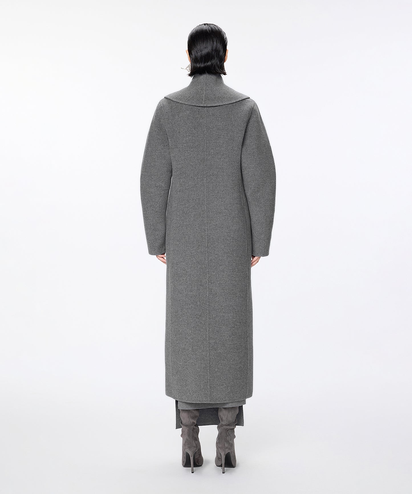 2-way Stand-collar Long Coat