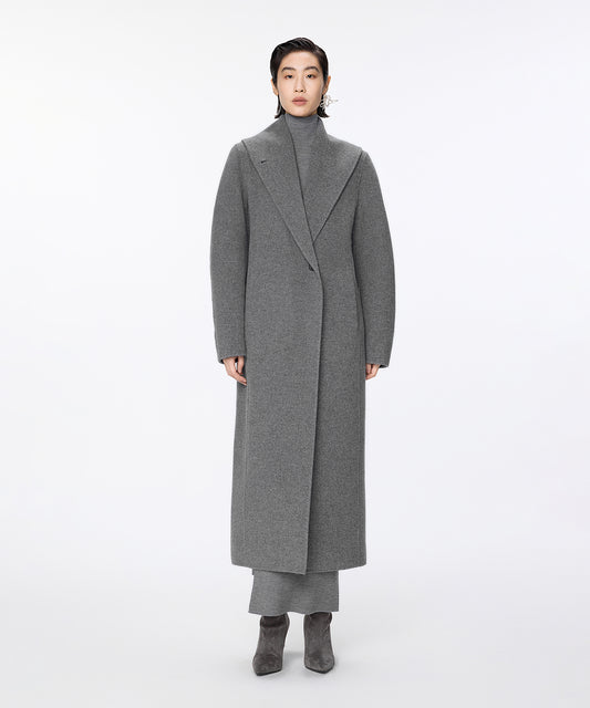 2-way Stand-collar Long Coat