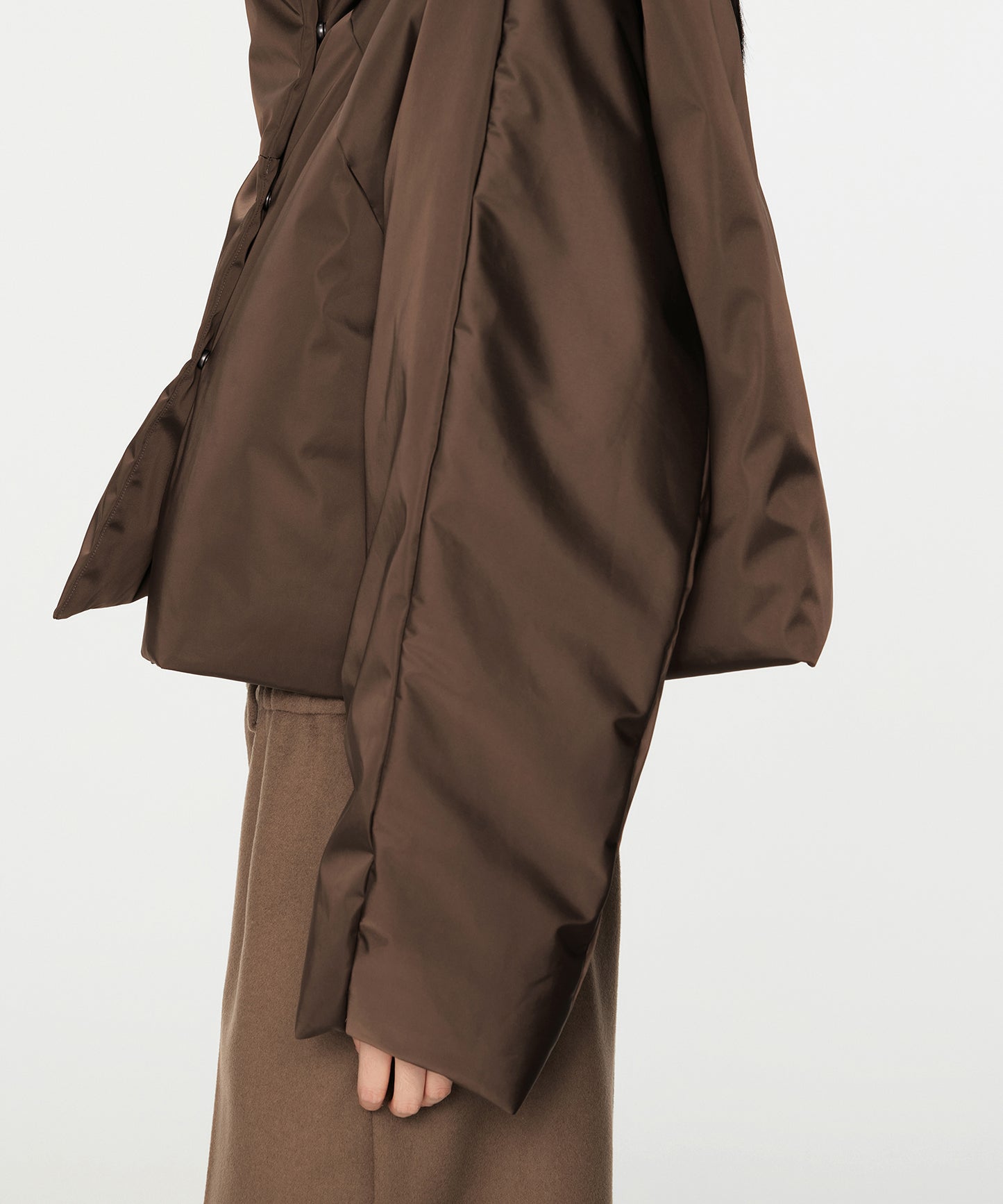 Matte Cropped Down Jacket