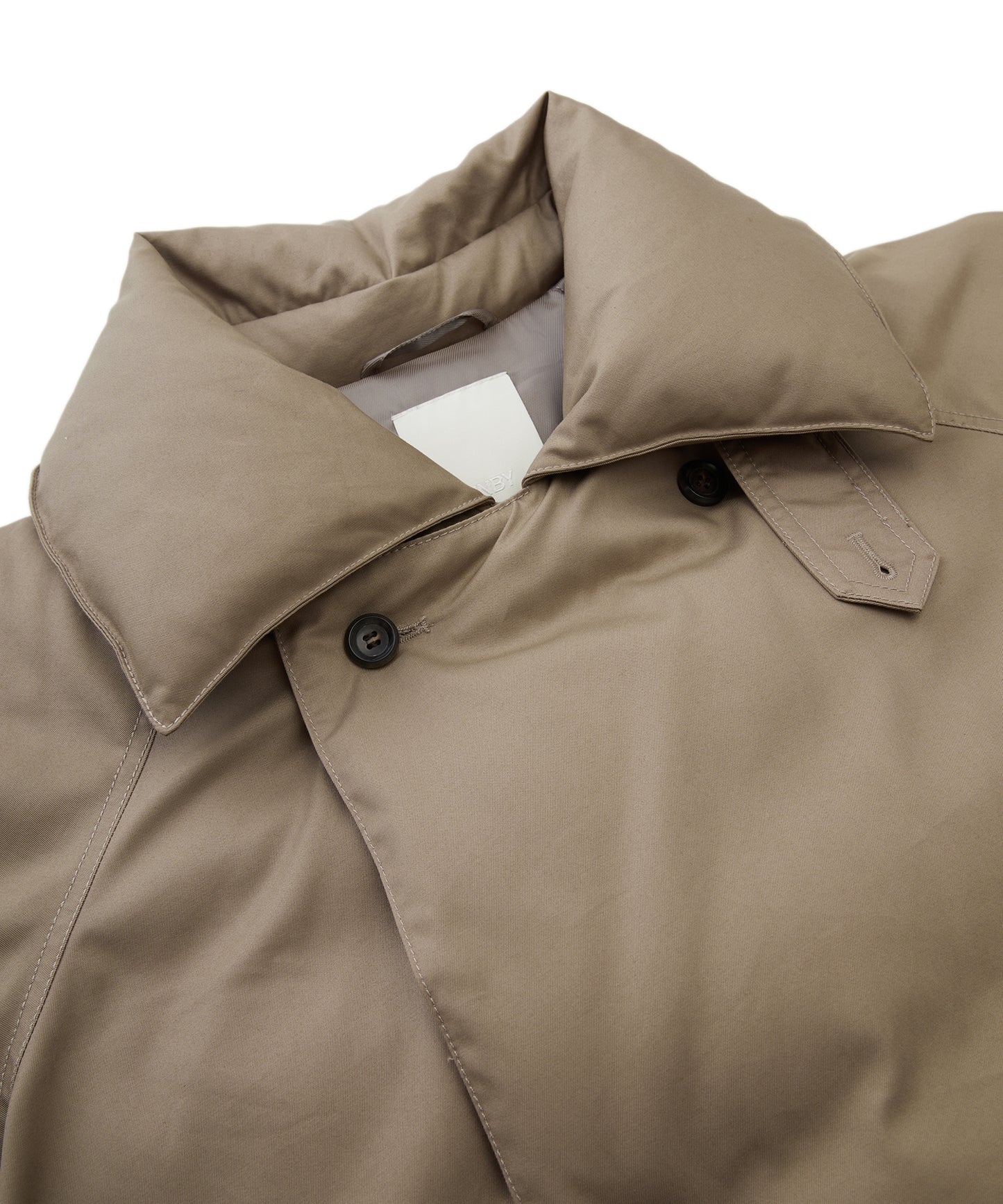 Oversized A-line Double-Breasted Down Jacket