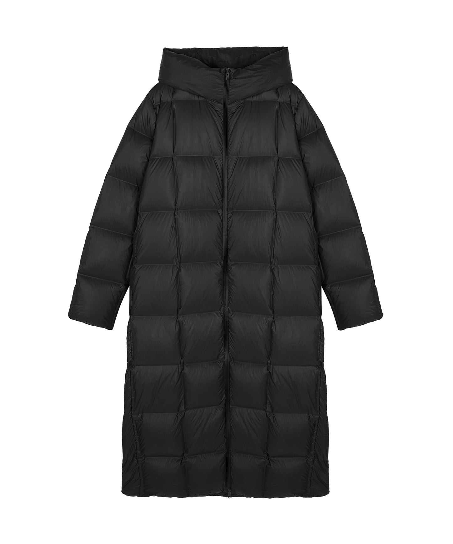 Slim-fit Long Down Coat