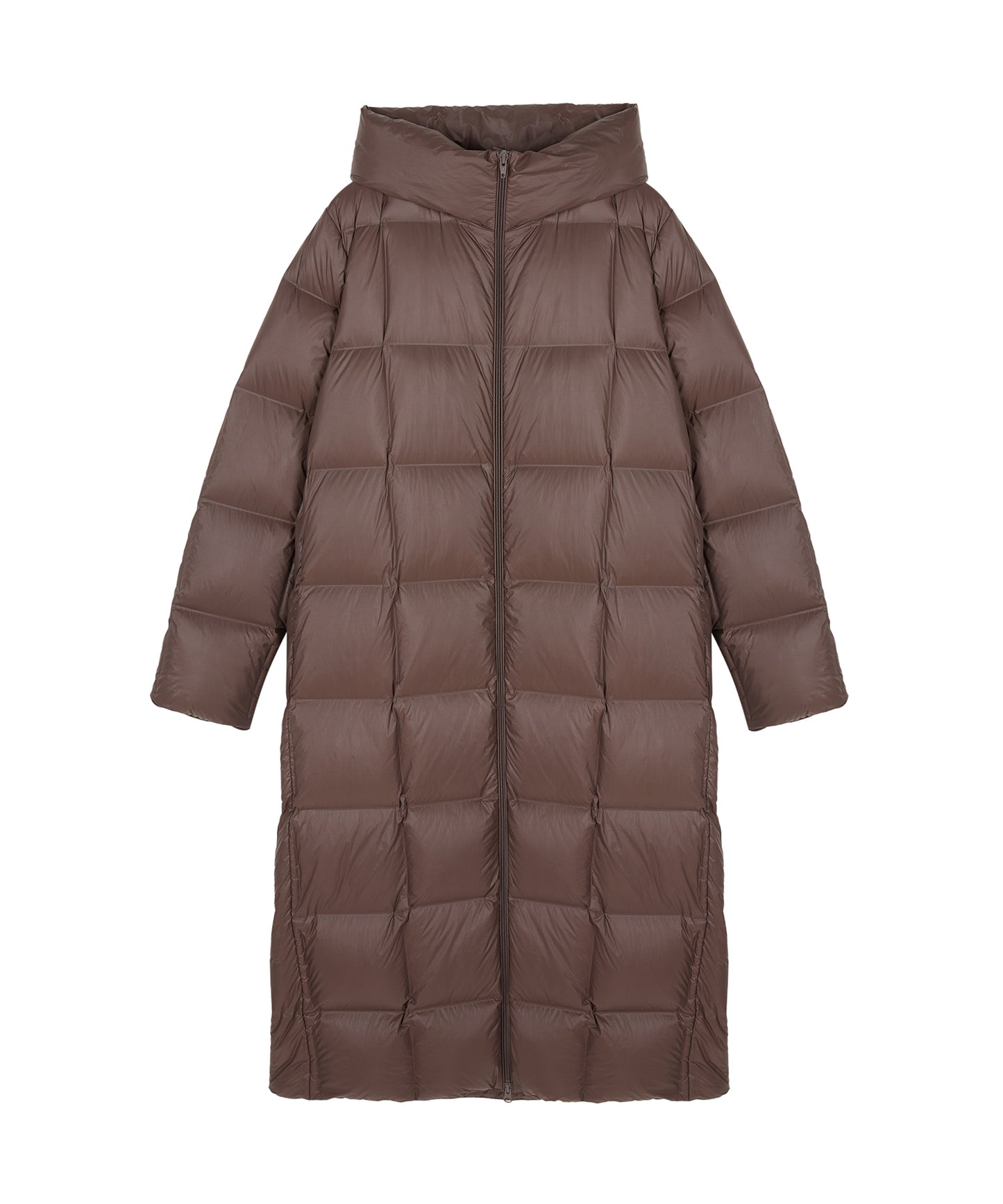 Slim-fit Long Down Coat