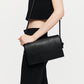 Pleated Trio-pocket Shoulder Bag