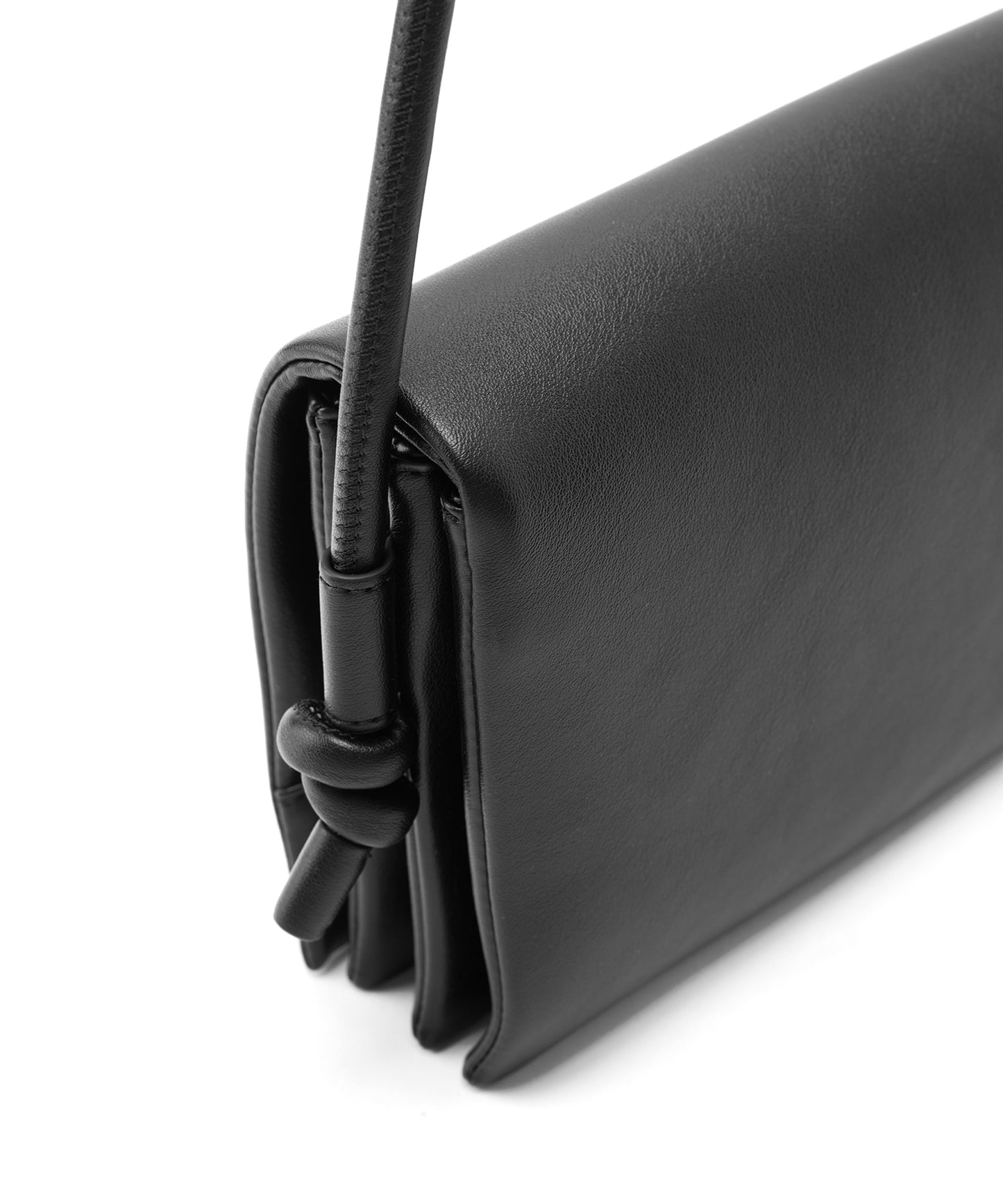 Pleated Trio-pocket Shoulder Bag