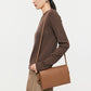 Pleated Trio-pocket Shoulder Bag