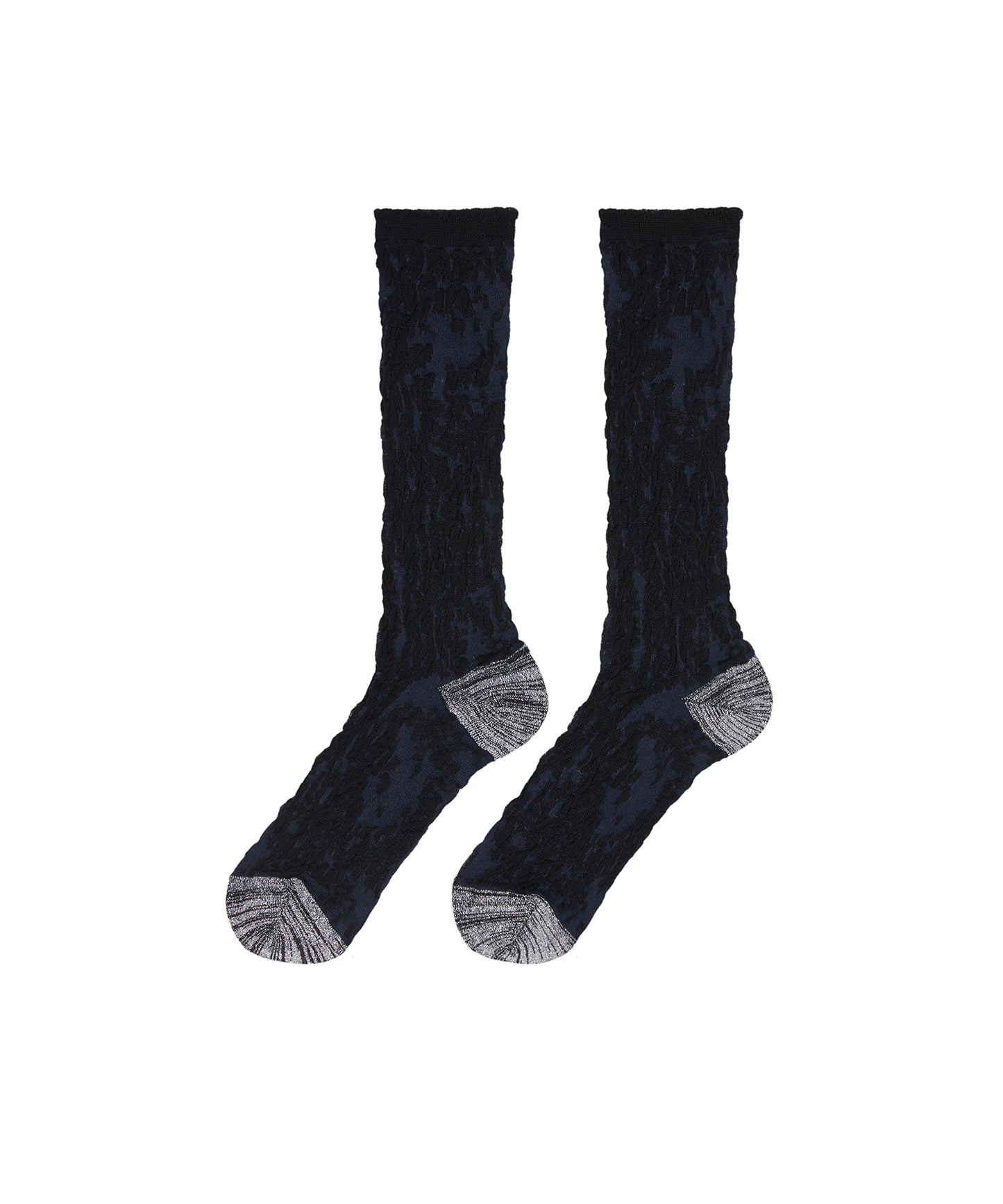 Textured Jacquard Socks