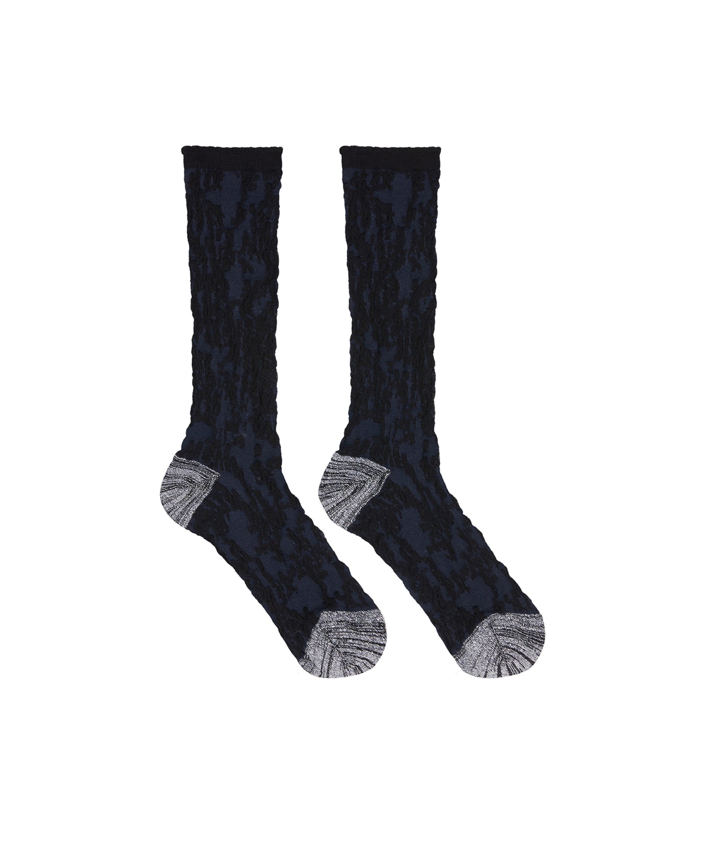 Textured Jacquard Socks