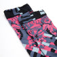 Vibrant Plant & Geometric Patterned Tabi Socks