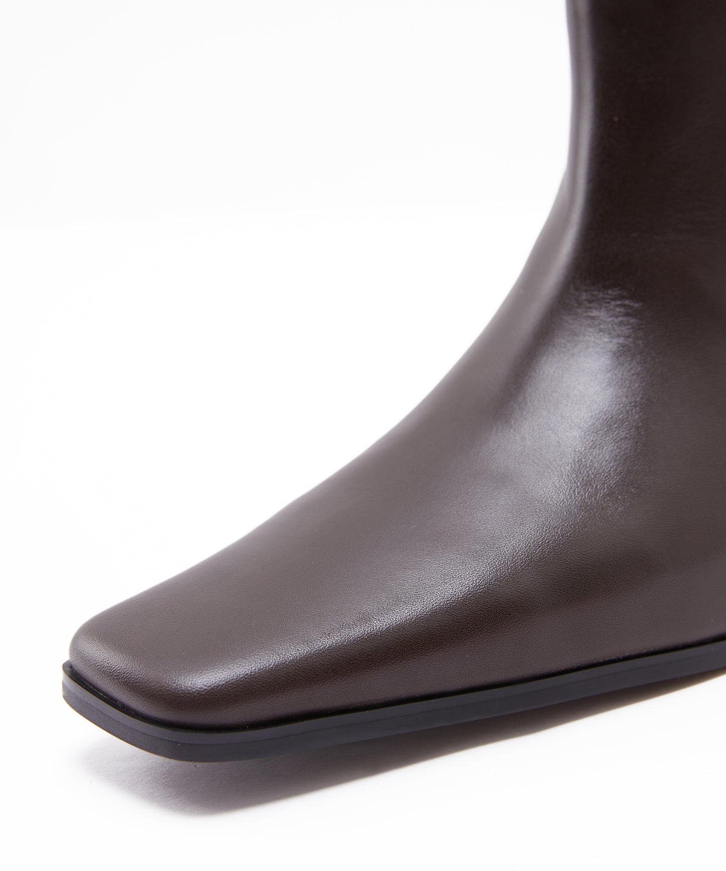 Elegant Square-toe Long Boots