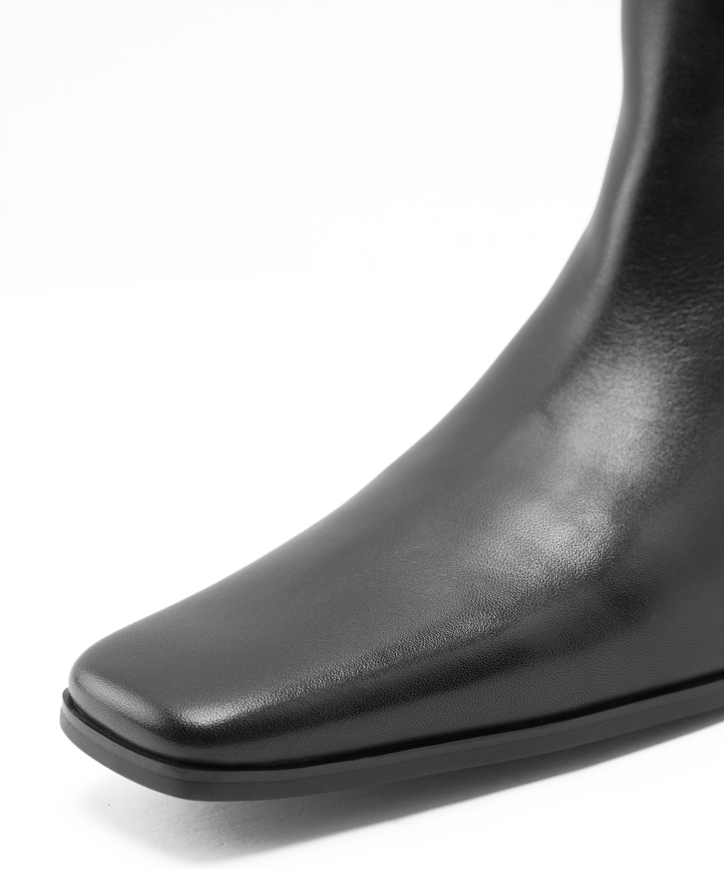 Elegant Square-toe Long Boots