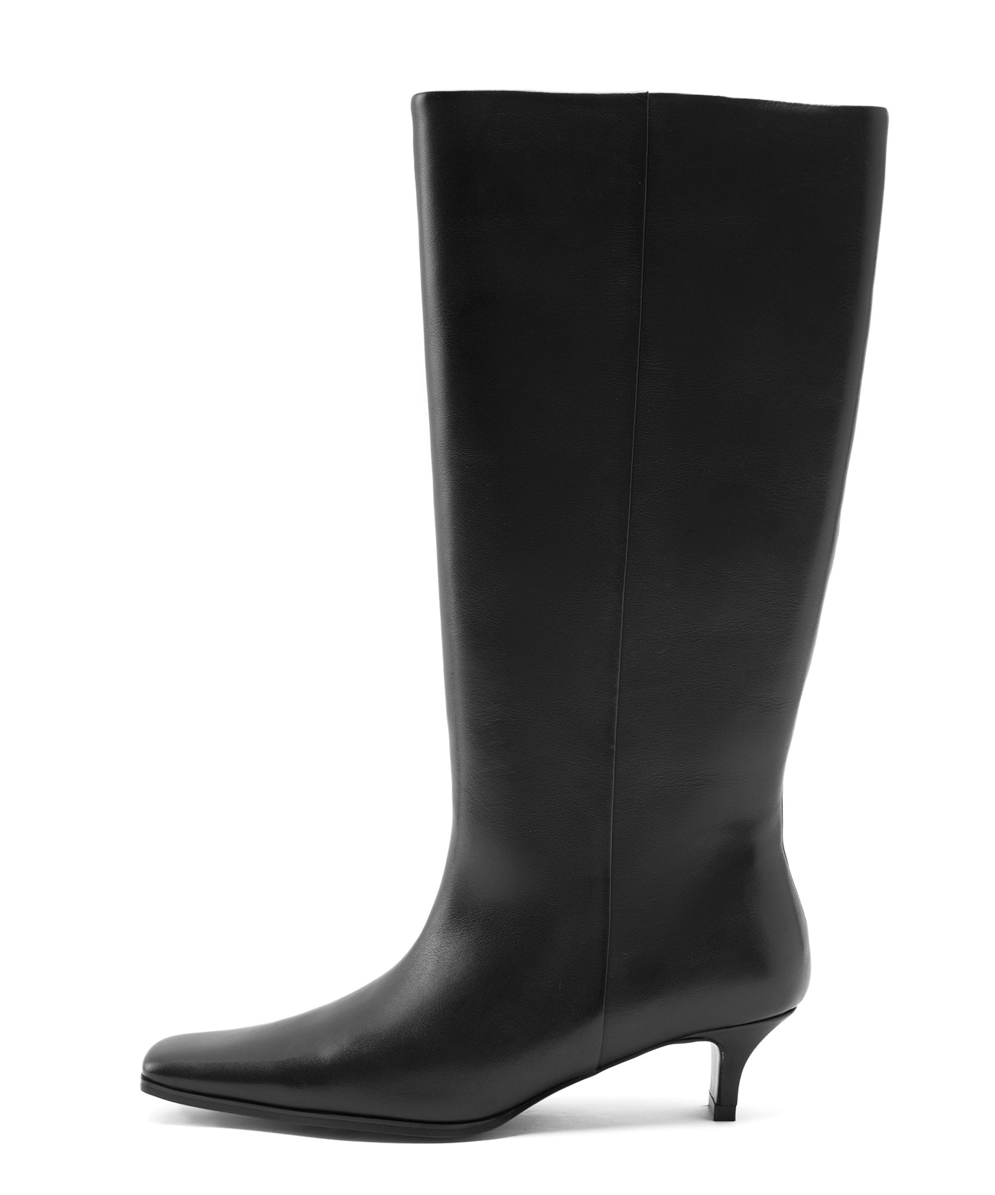 Elegant Square-toe Long Boots