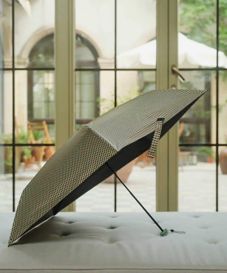 HOME Lightweight Geometric-pattern Folding Umbrella