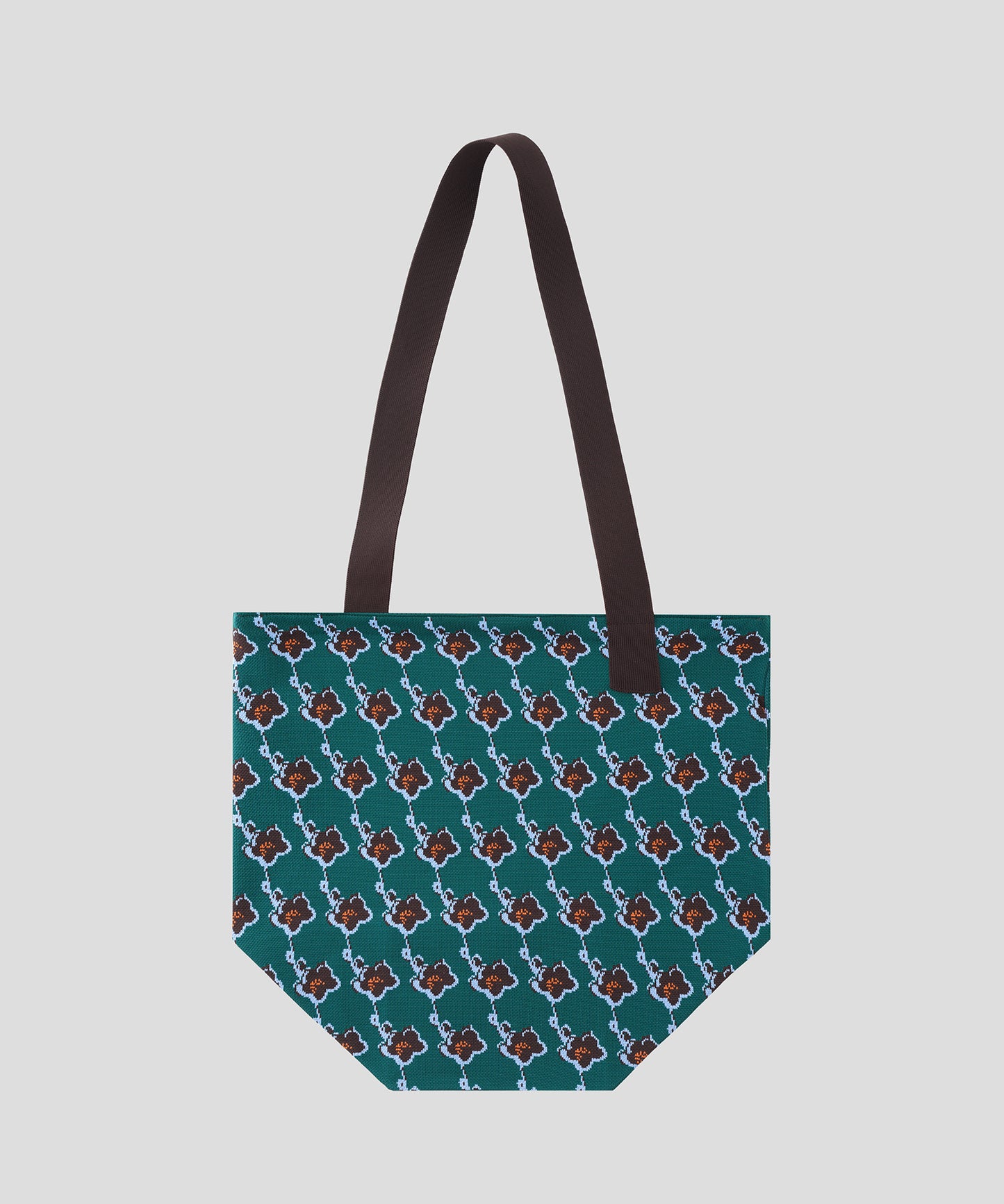 HOME Colorful Geometric Knit Bag